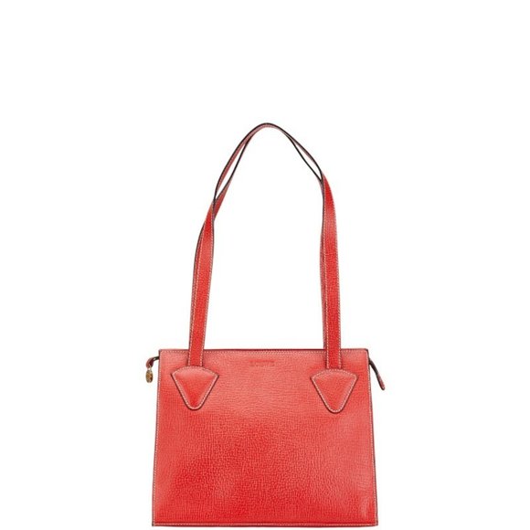 LOEWE tote bag in red leather for women - Picture 1 of 8